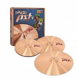 Paiste PST7 Universal 3pc Cymbal Set